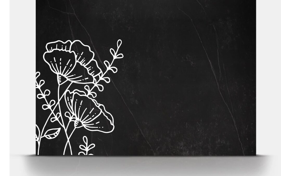 Lapida_02-51_moderna_diferente_flores_amapolas