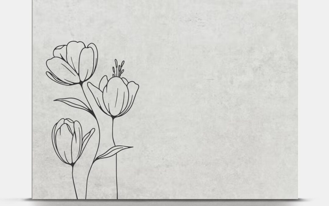 Lapida_02-52_moderna_diferente_flores_tulipanes