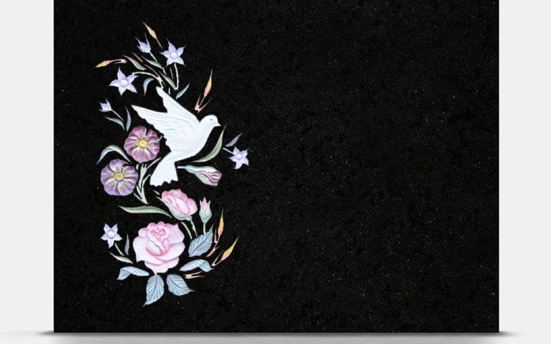 Lapida_03-21_escultura_tallada_paloma_flores_colores