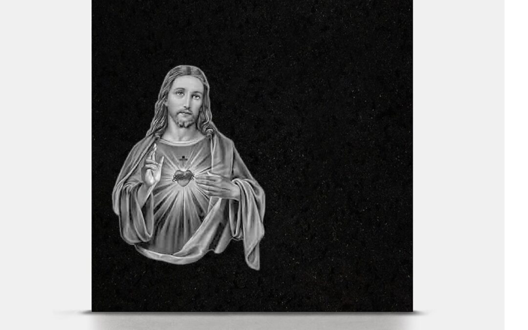 Lapida_Columbario_03-2_laser_sagrado_corazon_jesus